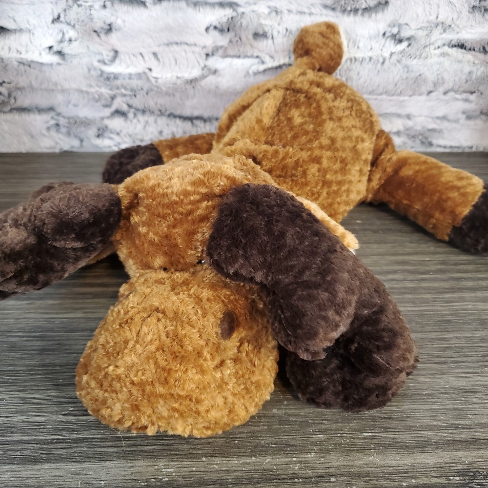 MTY International Floppy Moose Plush Brown 12" Stuffed Animal EUC SOFT